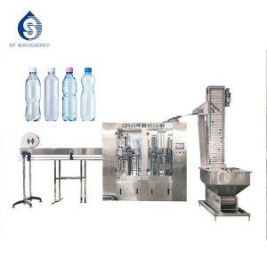 SF 2000BPH PET bottle water filling machine